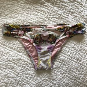 Wildfox Floral Swim Bottoms